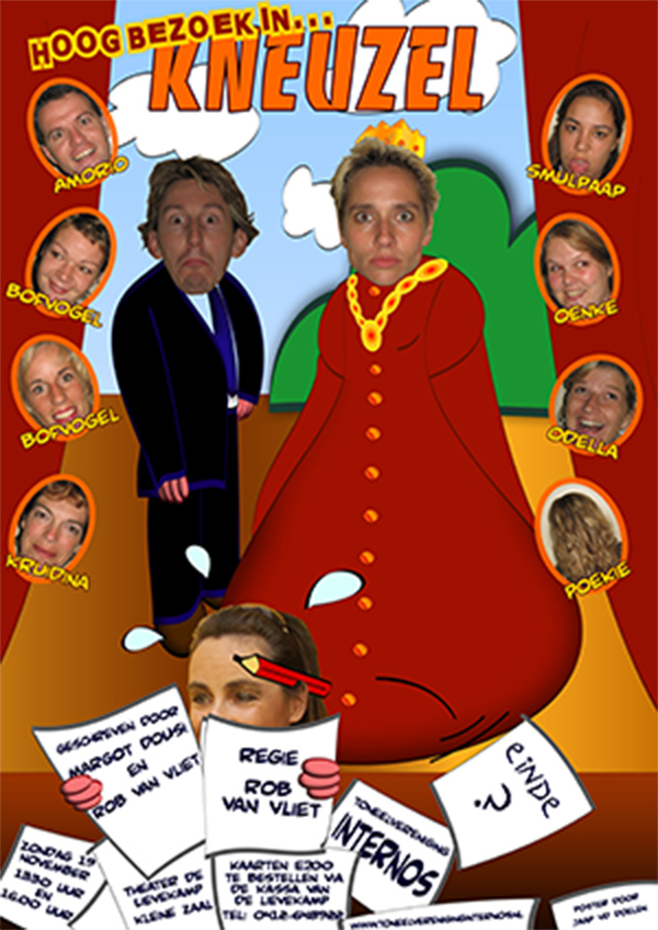2006 Poster Hoog bezoek in Kneuzel