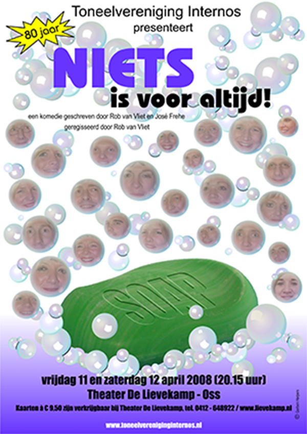 2008 Poster Niets is voor altijd