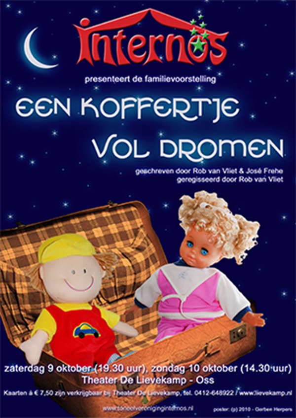 2010 Poster Een koffertje vol dromen